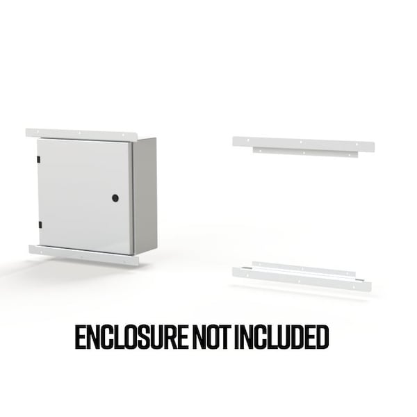 Frame, 1.08 in L x 2.10 in H x 19 in W, Steel